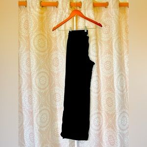 Old Navy Linen Pant - Black wide leg